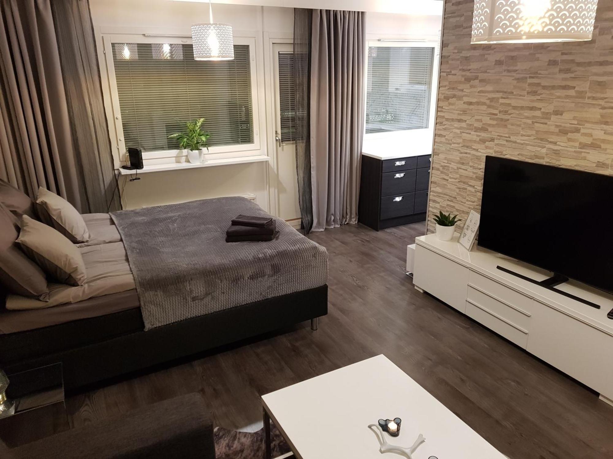 Vartiomaja - Beautiful Apartment Near Arktikum Рованиеми Екстериор снимка