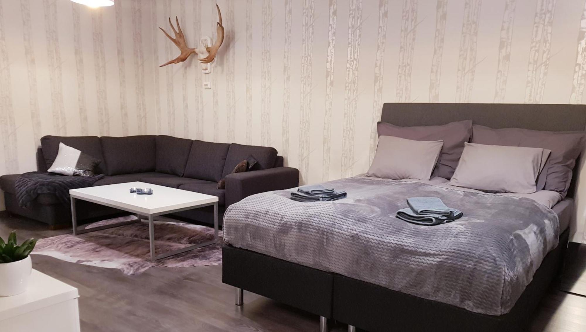 Vartiomaja - Beautiful Apartment Near Arktikum Рованиеми Екстериор снимка